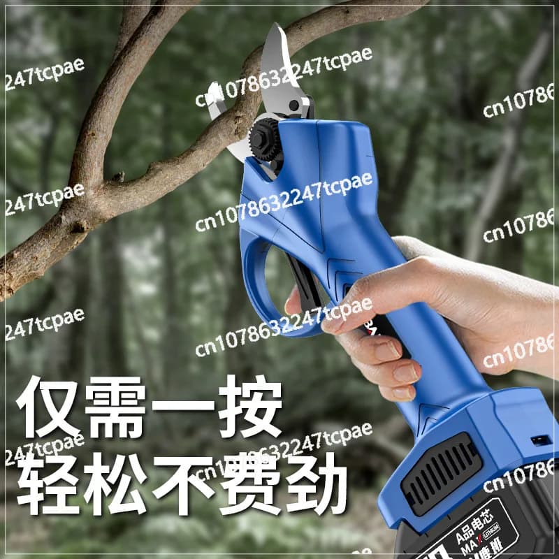 Suitable for electric scissors pruning shears for rechargeable garden fruit trees Lithium electric shears for tree branches