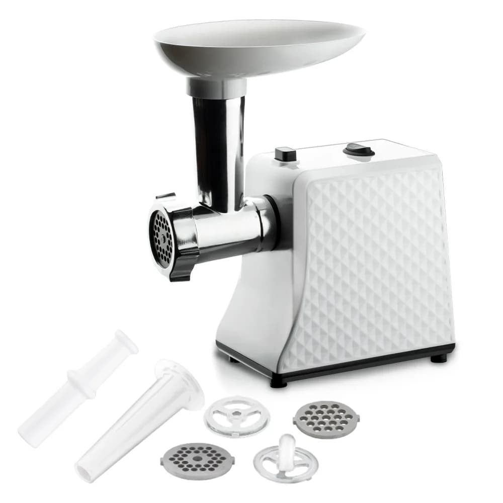 1PC 2000W Stainless Steel Electric Tritacarne Tritacarne Slicing Machine, Multifunctional Kitchen Robot Blender for Home Use