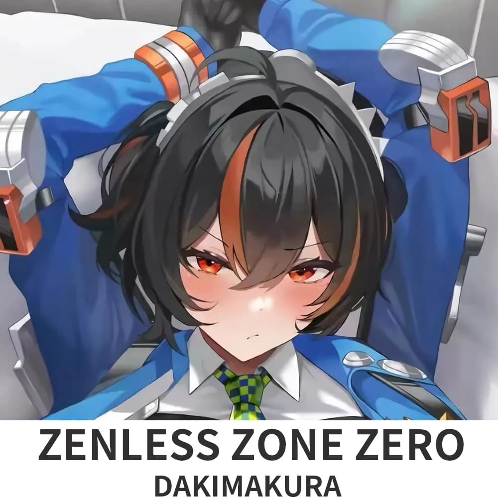 Zenless Zone Zero Dakimakura Hugging Body Pillow Case Zhu Yuan Anime Otaku Pillowcase Cushion Cover Bedding