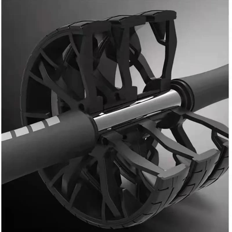 New 3‑Wheel Non‑Rebound Ab Rollers for Men, Portable Multifunctional Home Core Fitness Equipment for Abdominal Muscle Workout