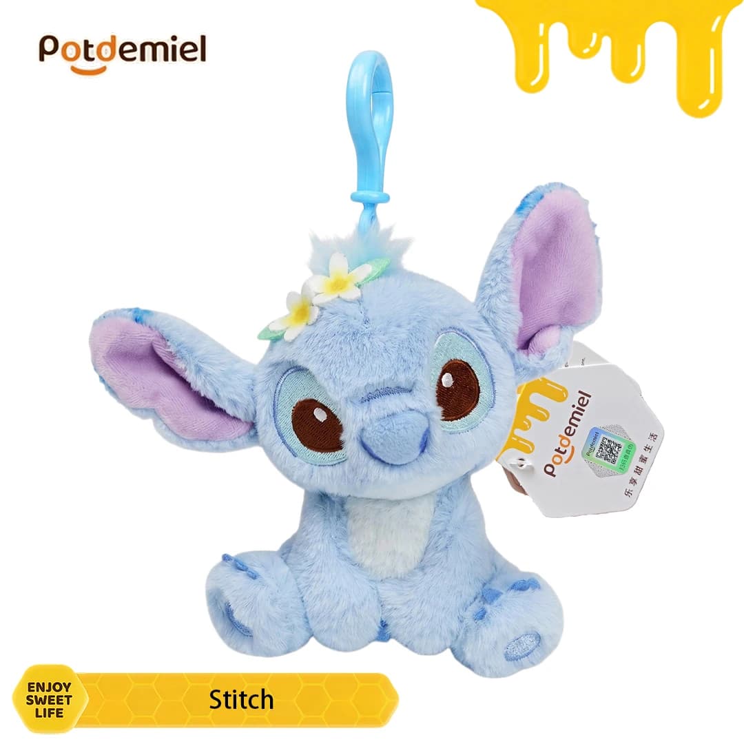 Potdemiel Disney Lilo Stitch Stitch Stuffed Figure Backpack Decoration Purse Decoration Phone Ornament Thank You Gift Durable