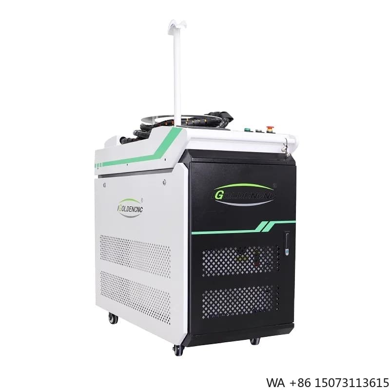 Igoldencnc Best Selling 1000W 2000W Fiber Cleaner Metal Rust Oil Paint Removal