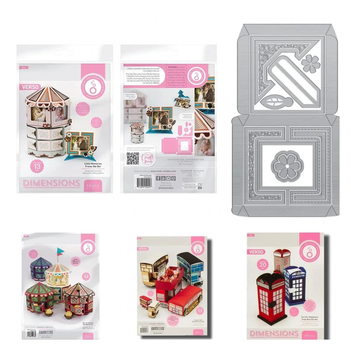Scary Phone Gift Box Die Set Metal Cutting Die Scrapbook DIY Album Making Paper Card Craft Stencil