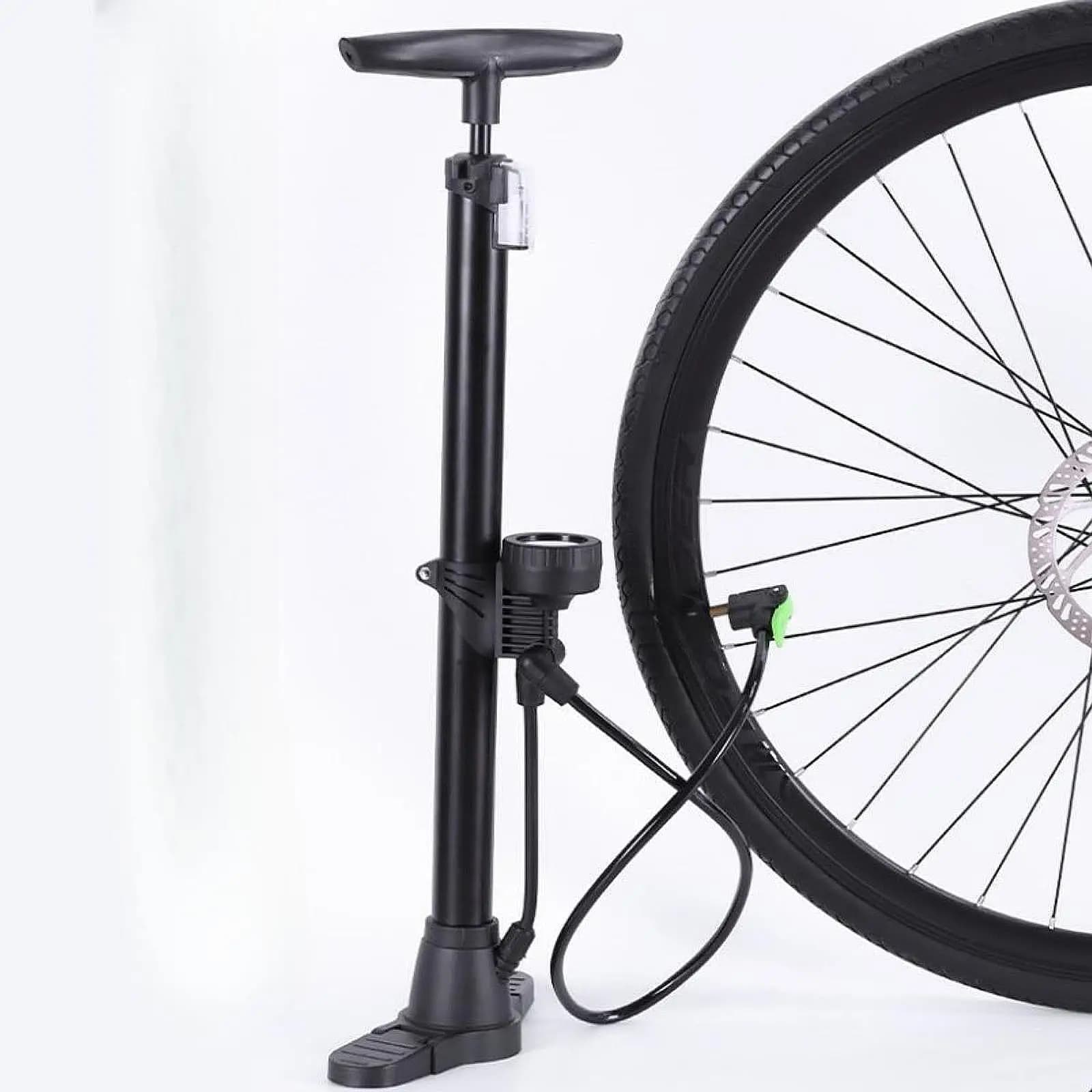 Pompa per pneumatici per bici Maniglia ergonomica Mini pompa per bicicletta leggera per bici da strada di montagna e attrezzature sportive