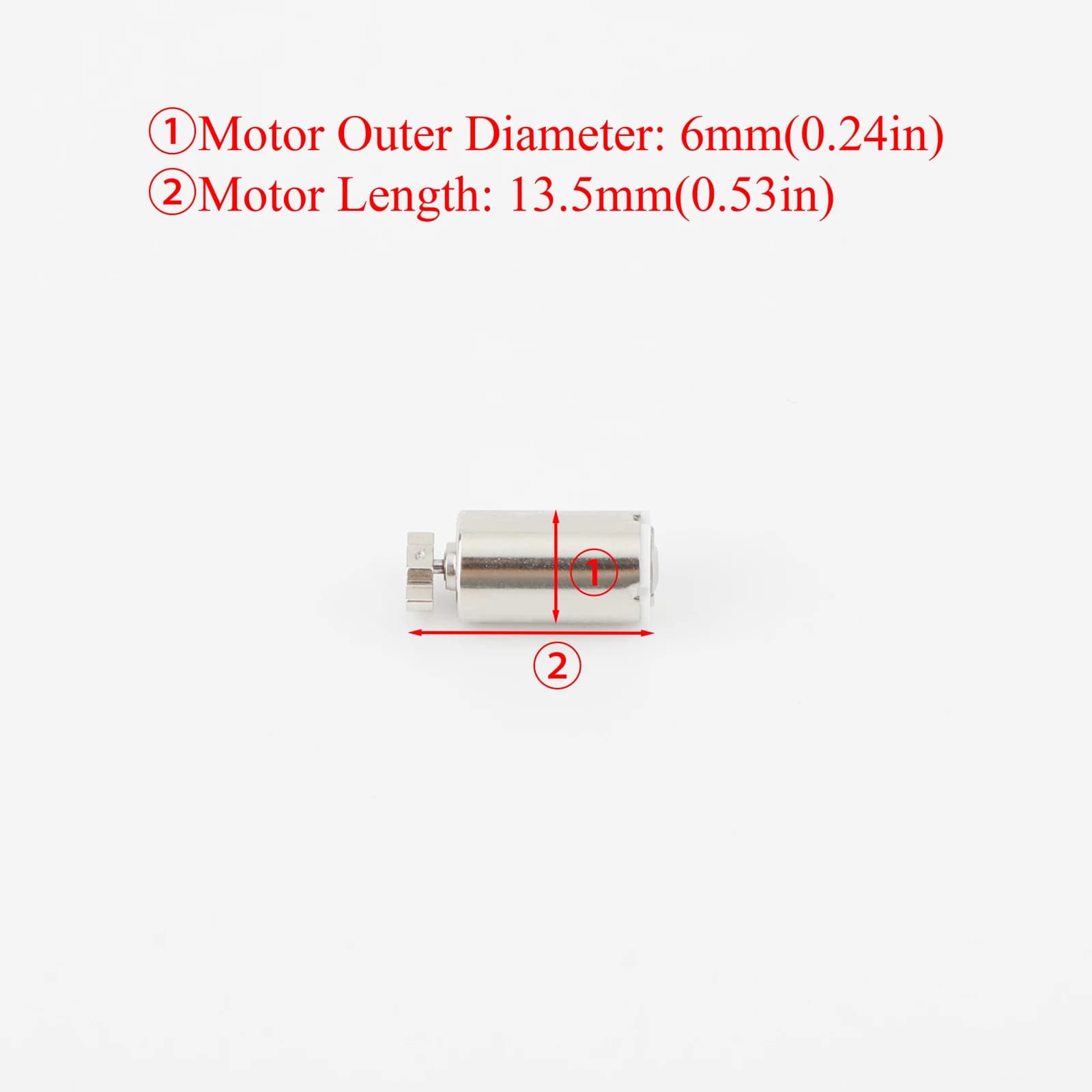 Micro motore 0610 da 5/10 pezzi, 17000 giri/min, DC 3V, mini motore senza nucleo, adatto per spazzolini elettrici e altri prodotti per il benessere, massaggio.
