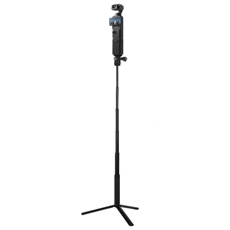 2in1 Supporto in metallo gimbal Selfie Stick Treppiede Asta allungabile telescopica per DJI Osmo Pocket 3 / Pocket 2 Accessori per fotocamera