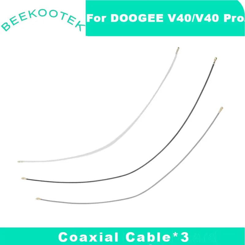 Nuovo Originale DOOGEE V40 V40 Pro Cavo Coassiale Linea Wifi Filo Segnale Antenna Cavo Della Flessione Accessori Per DOOGEE V40Pro Smart Phone