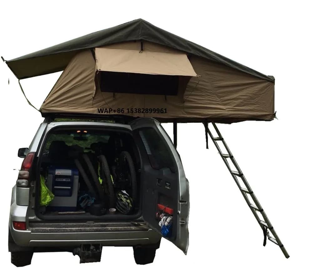 2020 New car accessories 4x4 Roof curtain in outdoor camping canvas