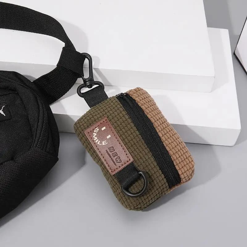 Zaino da ciclismo, borsa per cuffie, custodia portatile, borsa sportiva, borsa universale, ciondolo, targhetta alla moda, borsa da collo