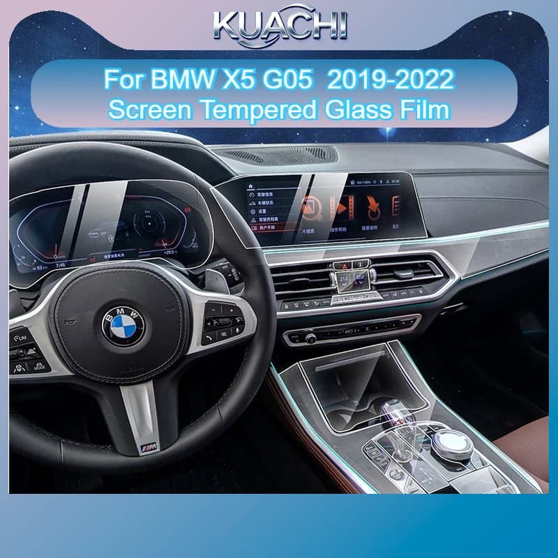 For BMW X5 G05 Global Mid-size SUV 2019-2022 Screen Tempered Glass Film Screen Protector Anti-Scratch fingerprints accessories