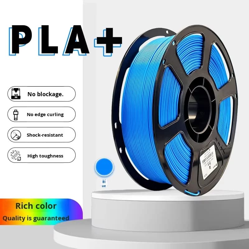 Pla+3D Filament Excellent Toughness Multifunction Printing Raw Materials Factory Price 3D Printer Supplies Pla Blue