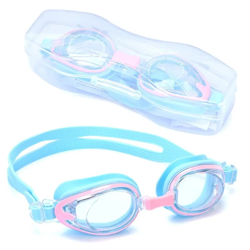 Kids' Swimming Goggles: HD, Waterproof & Anti-Fog Professional Training Glasses for Boys & Girls