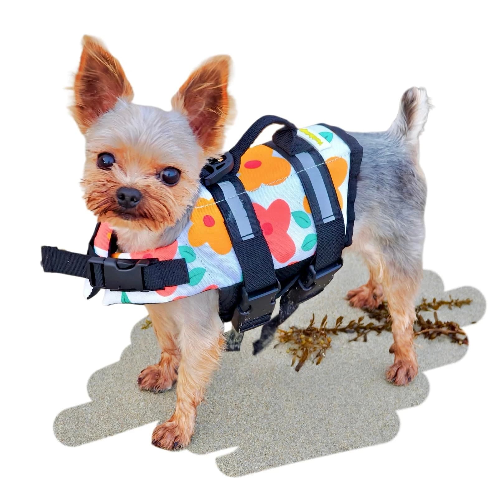 Summer Dog Life Jacket Reflective Adjustable Dogs Swimwear Safety Vest Surfing Sailboat Enhanced Buoyancy Pet Lifejackets