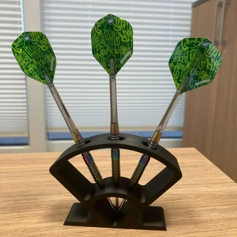 Hot Sale 1/2Pcs Darts Holder Display Stand Tabletop Dart Organizer Vertical Storage Rack For Office Home Desktop Decoration