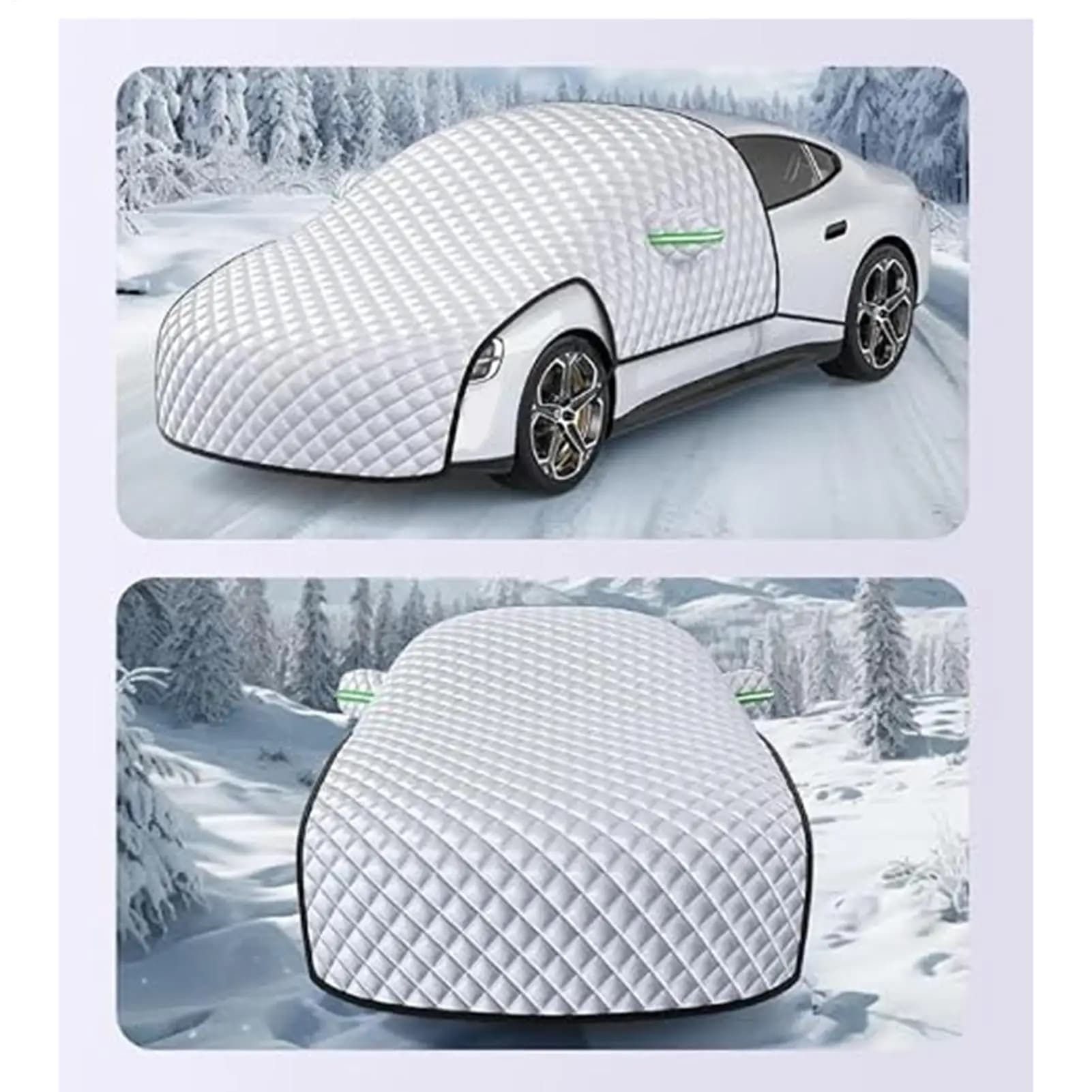 Car Cover Front Window Windscreen Sunshade Shield Automotive Windshield Frost Cover For Winter Suv Sedan Vehicle Auto Outdoor