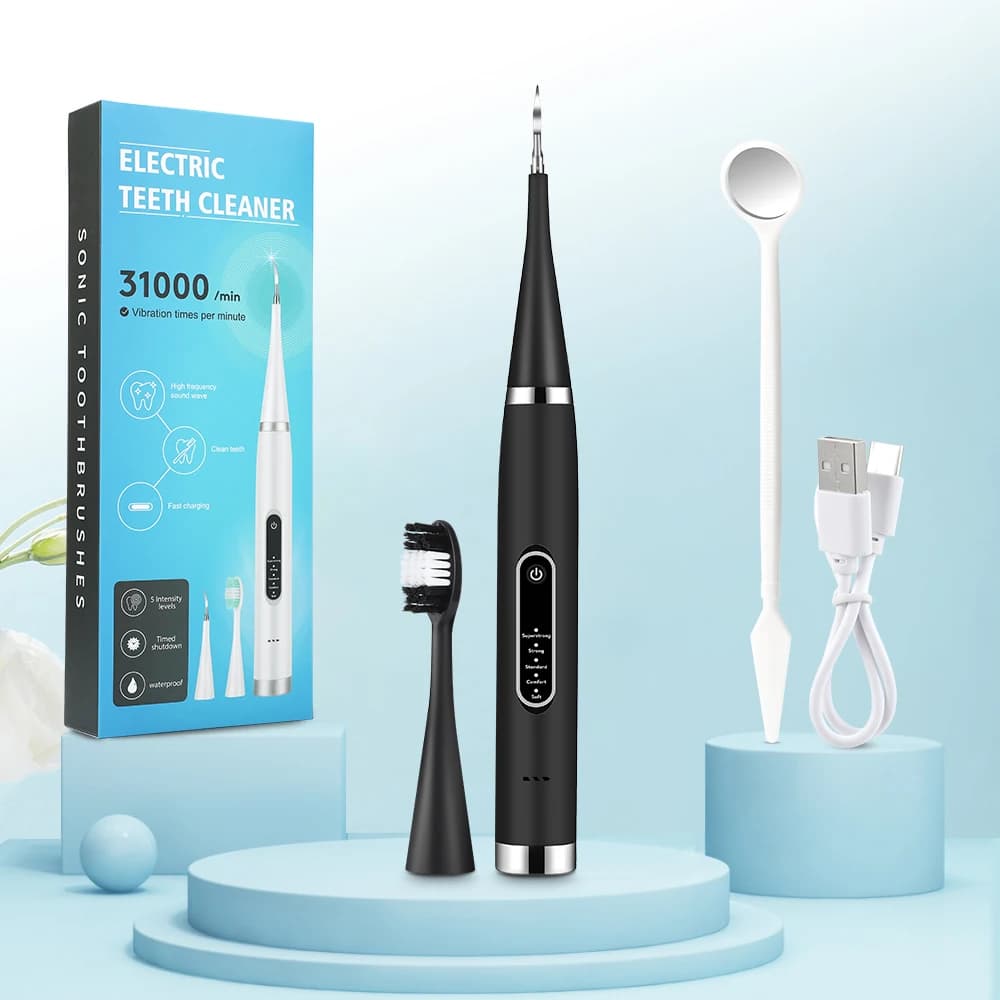 High Frequency Dental Vibration Teeth Electric Tartar Detergent For Removing Spreading Teeth Whitening Toothbrush Computational Plating Stains