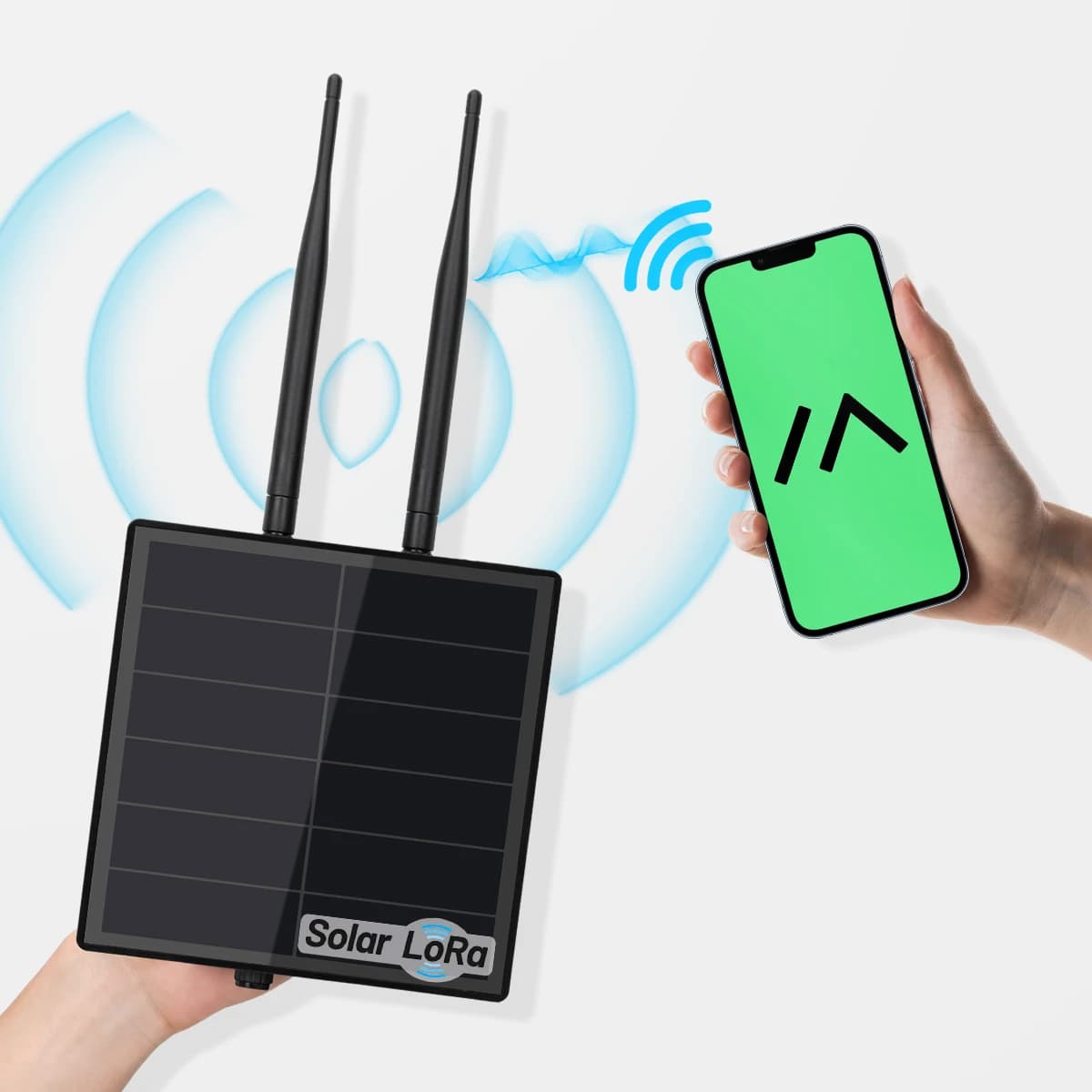 Antenna esterna 915/868/433 mhz Nodo radio Meshtastic Lora Modulo Wisblock Sx1262 Rak19007 integrato con pannello solare 5w