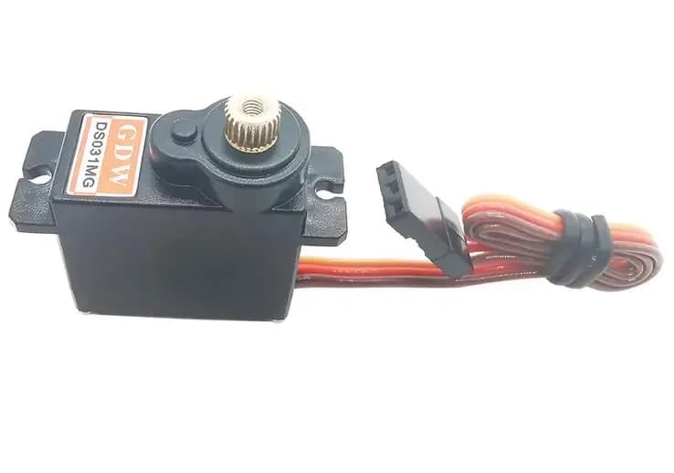 GDW DS031MG 9g 12g Metal Gear Micro Mini Digital Servo High Speed for 450 Helicopter Fix-wing RC Auto Robot Arm KST DS113MG