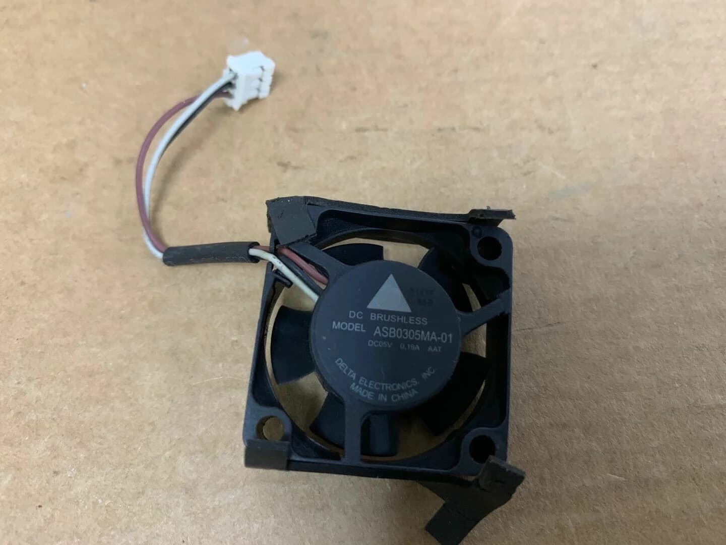 Per ventola di raffreddamento 1PC DELTA ASB0305MA-01 3010 3 cm DC 5 V 0,19 A 3 pin