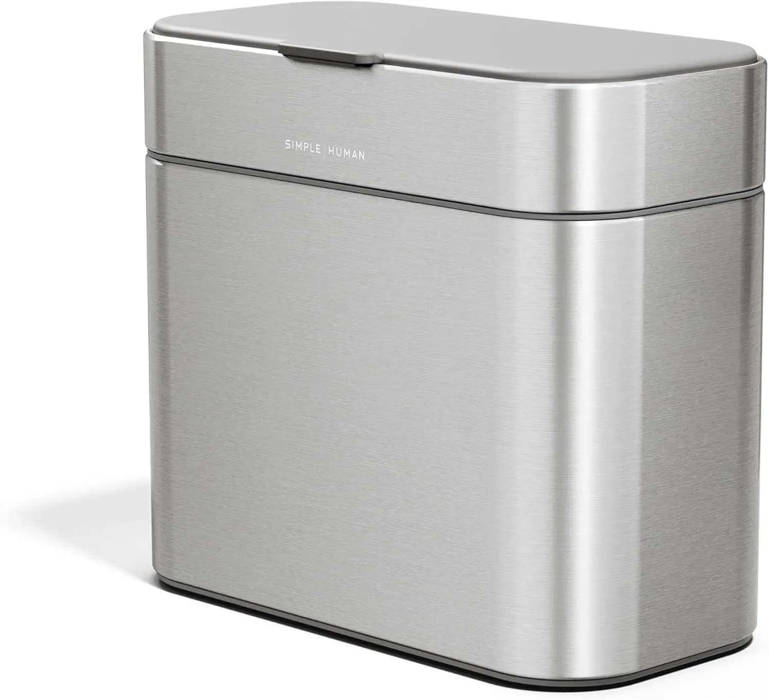 Contenitore per Compostaggio da Bancone Staccabile, 4L/1.06Gal in Acciaio Inox Spazzolato, Facile Smaltimento dei Rifiuti da Cucina