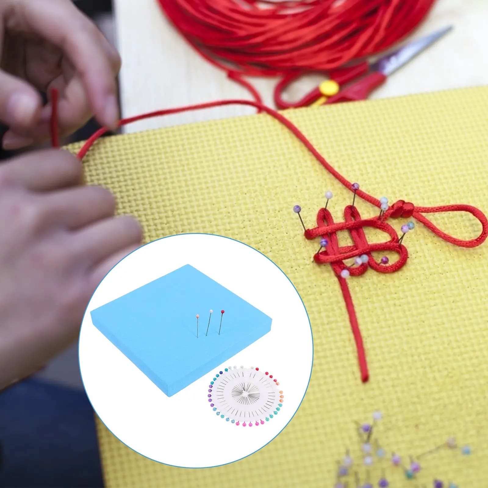 1Set 15Cm Premium Kumihimo Disc Weaving Plate Dense Pin Holes Braiding Board for Japanese Braiding DIY Bracelet Making Jewelry