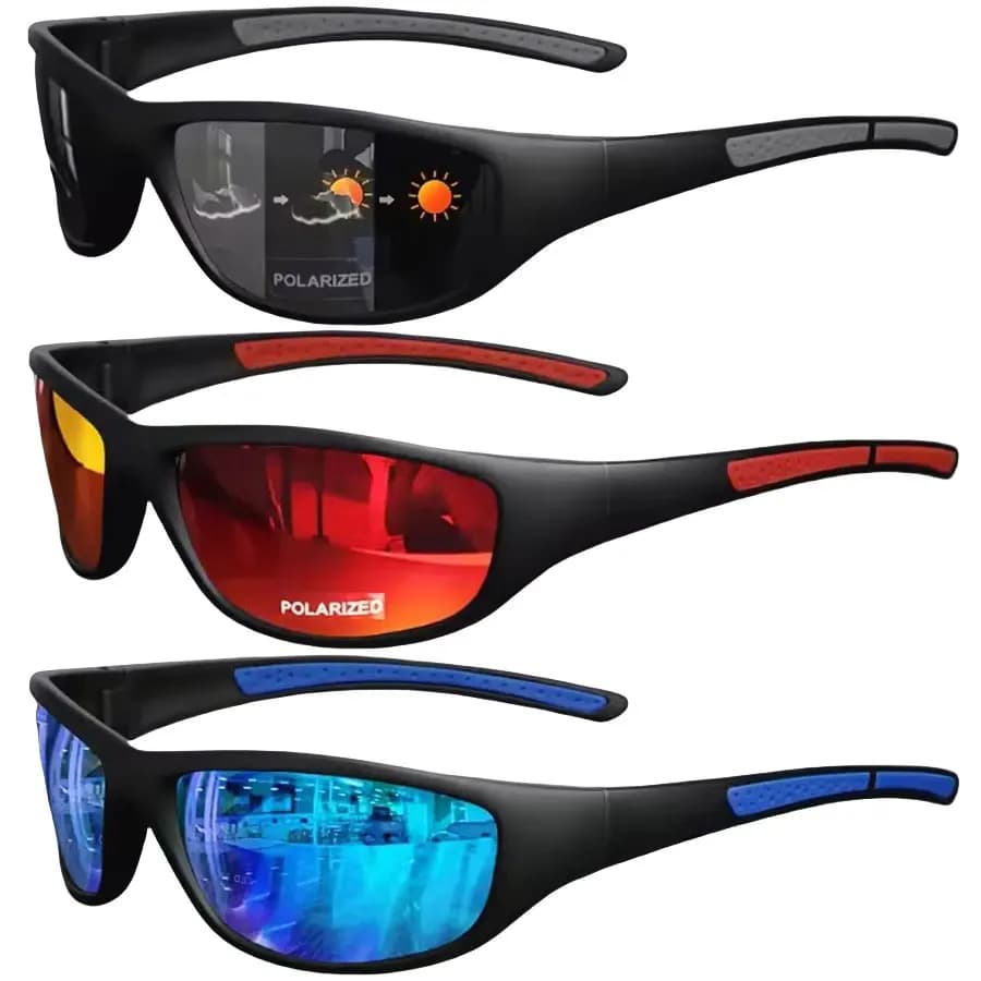 Fashion Polarized Sunglasses Men Women Cycling Running Fishing Sun Glasses Photochromic Outdoor Glasses