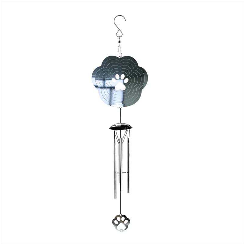 A24F-Wind Chimes Wind Spinner Outdoor Decor, Windchimes With 4 Thickened Aluminum Tubes For Mom Grandma Women