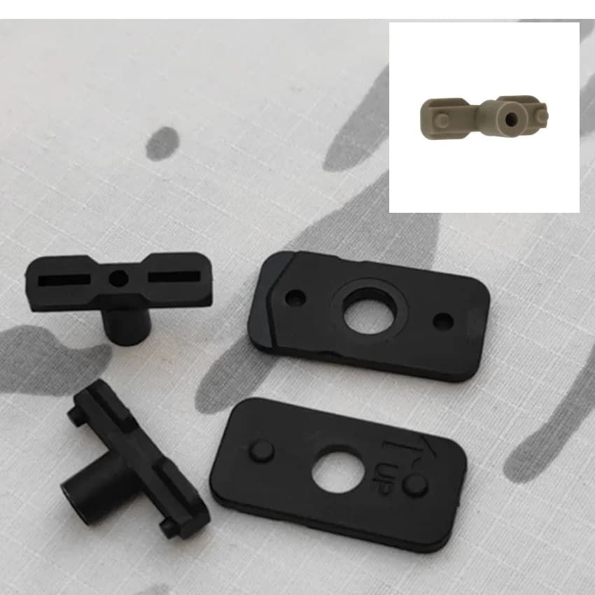 TS TAC-SKY Tactical Helmet Headset Rail Adapter, Compatible with Wendy Helmets and M-LOK Helmets