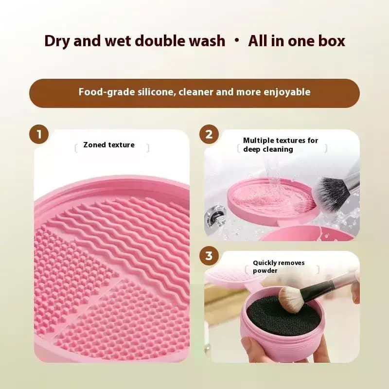 Cleaning brushes for makeup brushes for sponge shading brushes Quick cleaning Dry cleaning Cosmetic washing tool for clean powder Makeup accessories