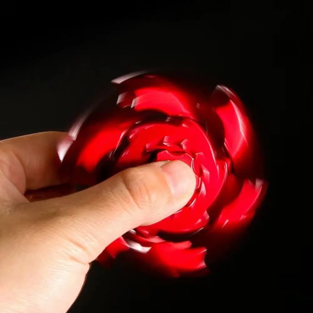 Luminoso Luminoso Fidget Spinner Cuscinetto Silenzioso Rotatore Design Trottola Durevole Punta Delle Dita Pignone Giroscopio Giocattolo Regali Per Bambini