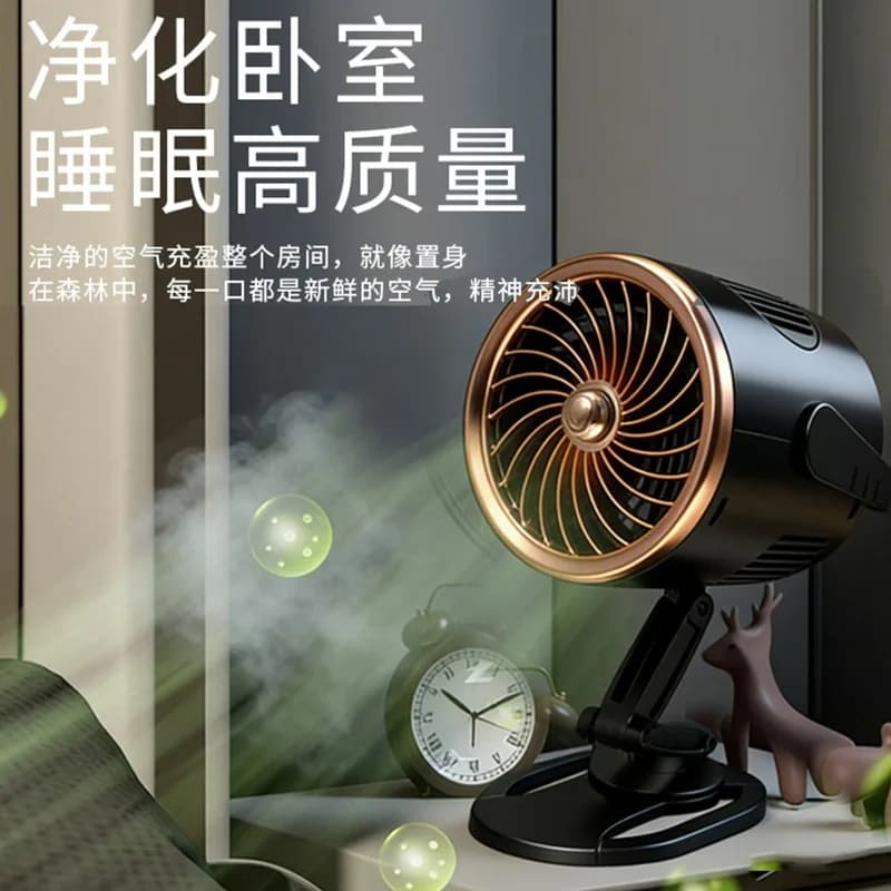 Purificatore d'aria da tavolo, anti-fumo passivo per ufficio, rimuovi fumo di sigaretta per interni