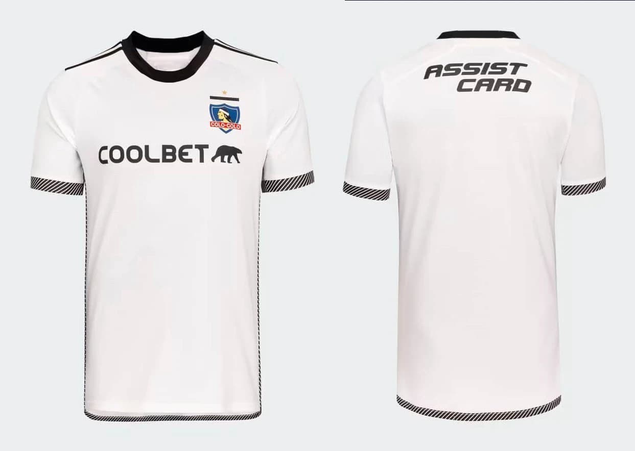 Nuova Maglia da Calcio Colo-Colo per Uomo e Donna, Traspirante, per Allenamento e Casual, Leggera, per Tifosi, Famiglia e Bambini