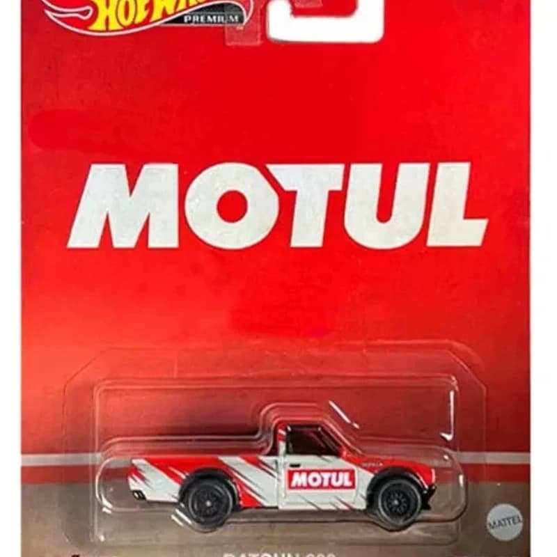 Hot Wheels Modellino Auto in Metallo Pressofuso Premium Dlb45 Volkswagen T1 Panel Bus Castrol Real Riders Metal Pop Culture per Collezionisti