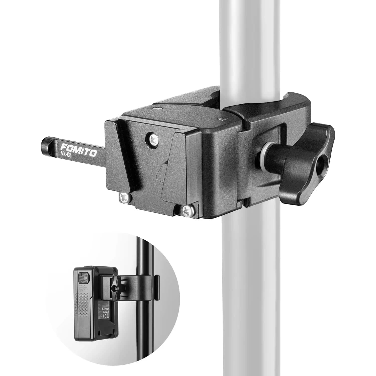 Piastra di Montaggio V-Lock a Sgancio Rapido per Batterie Sony DSLR BP, Adattatore per Fotocamere
