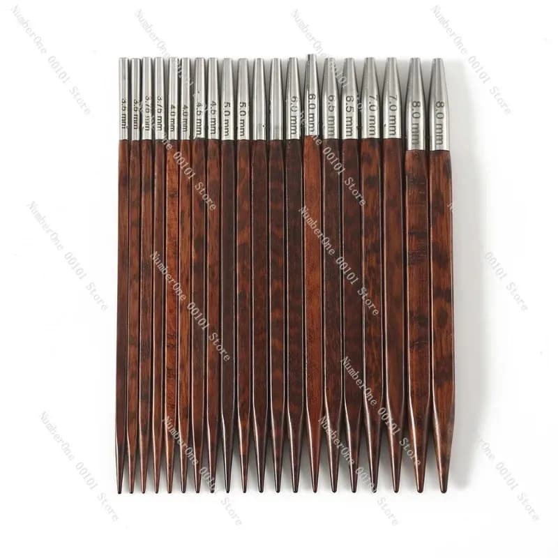 Set di Ferri da Maglia Staccabili, Kit di Aghi Circolari per Maglieria, Set di Aghi per Tessitura a Mano