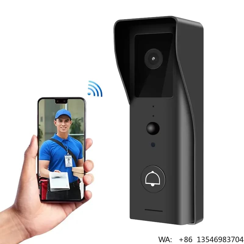 Nuovissimo Videocitofono WiFi 1080P con Telecamera, Campanello Wireless Intelligente Tuya a Prezzo di Fabbrica