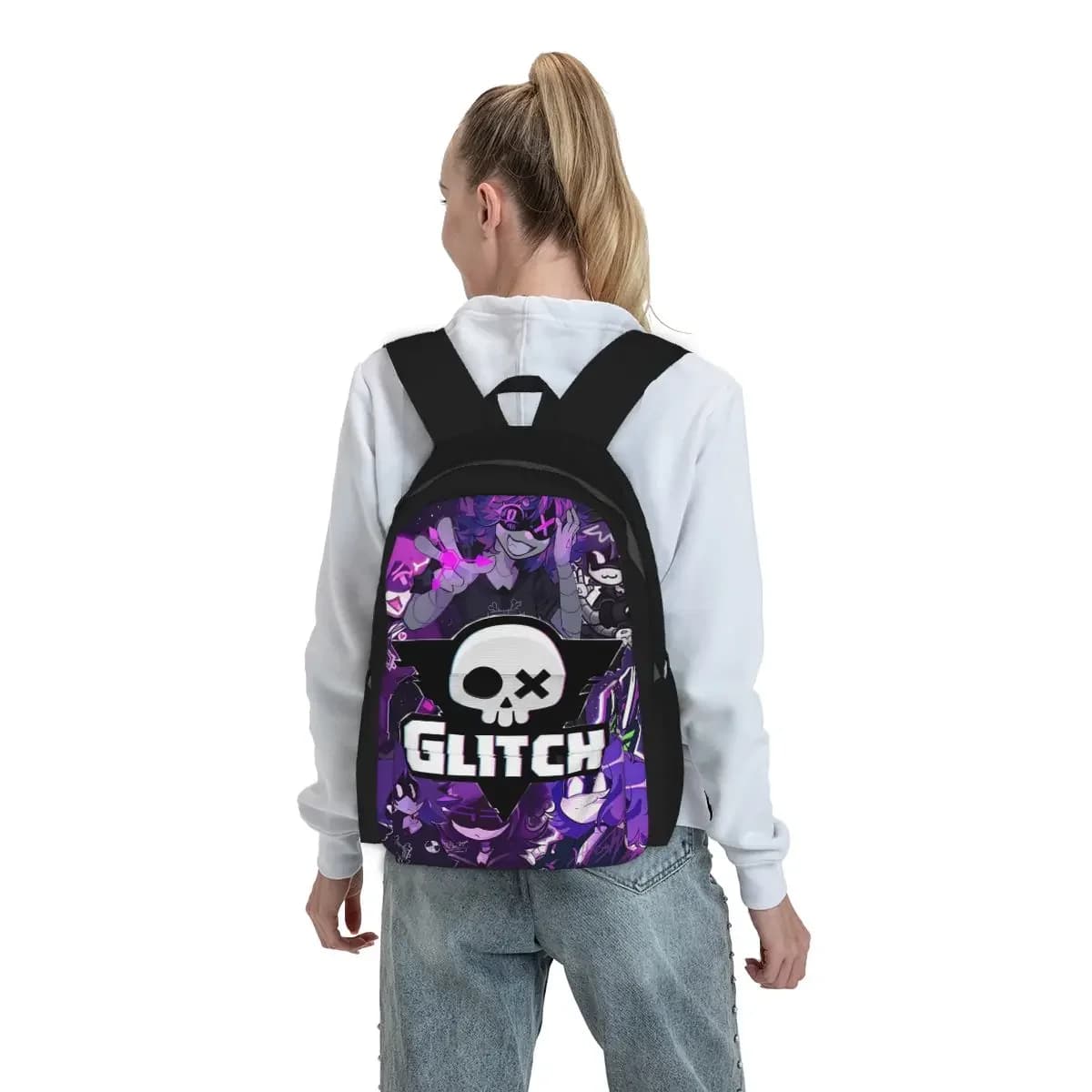 Murder Drones Backpack Boys Girls BookBag Children School Bag Computer Shoulder Bags for Men Women