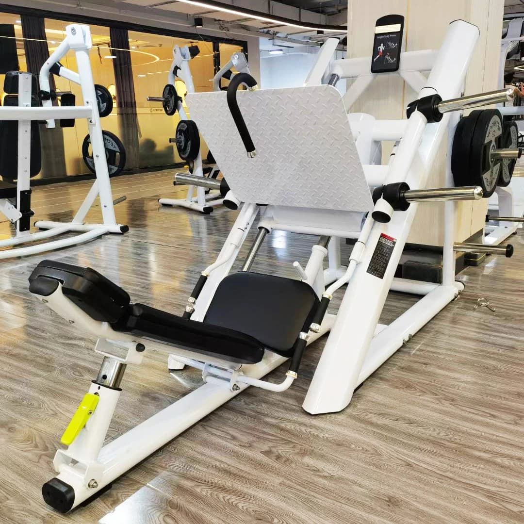 Gym Exercise Machine Business Strength Training Weight Plate Loading Fitness Equipment Recharged Linear Leg Press
