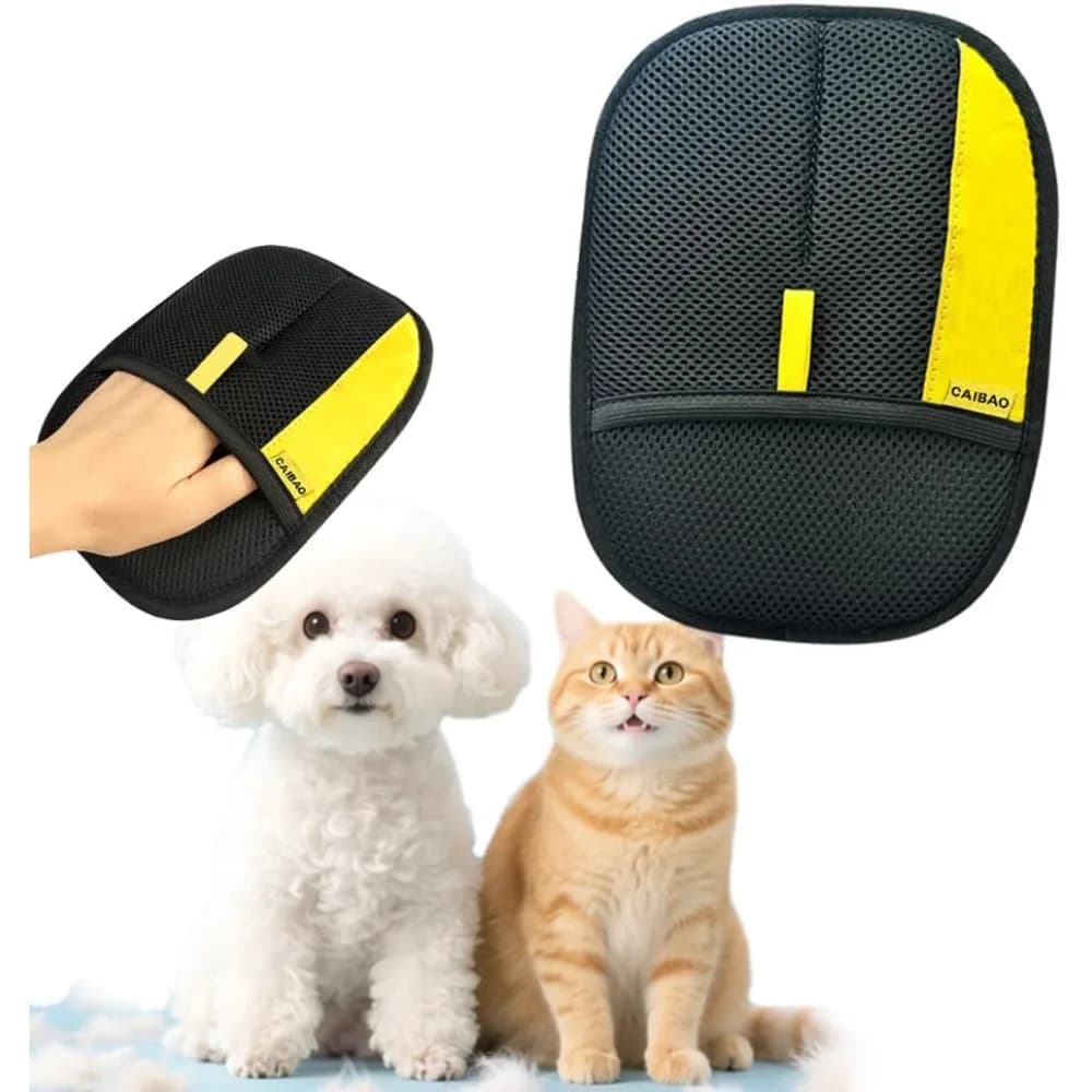 Guanto Elettrostatico per Rimuovere Peli di Animali Domestici, Riutilizzabile e Lavabile, per Mobili, Vestiti, Divani e Letti