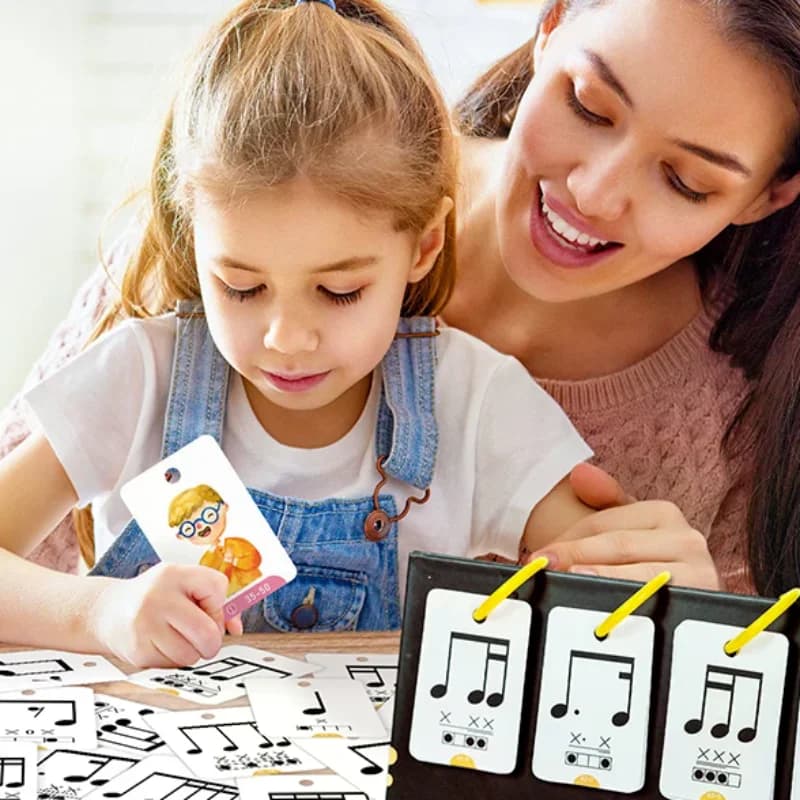 72 Carte Educative per l'Apprendimento Musicale: Strumenti, Note, Ritmi - Flashcard per la Prima Educazione e la Cognizione Musicale