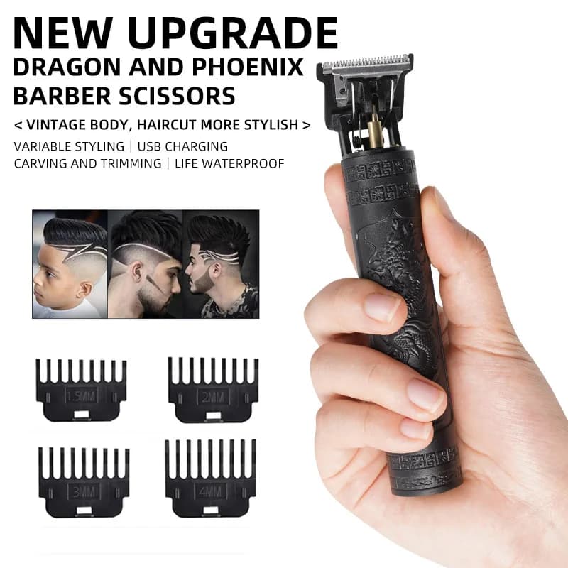 T9 Hair Clipper Repair Beard Shaving Body Hair Trimmer Clippers Electric Machine Men Haircut Machine 0mm Barber Shaver