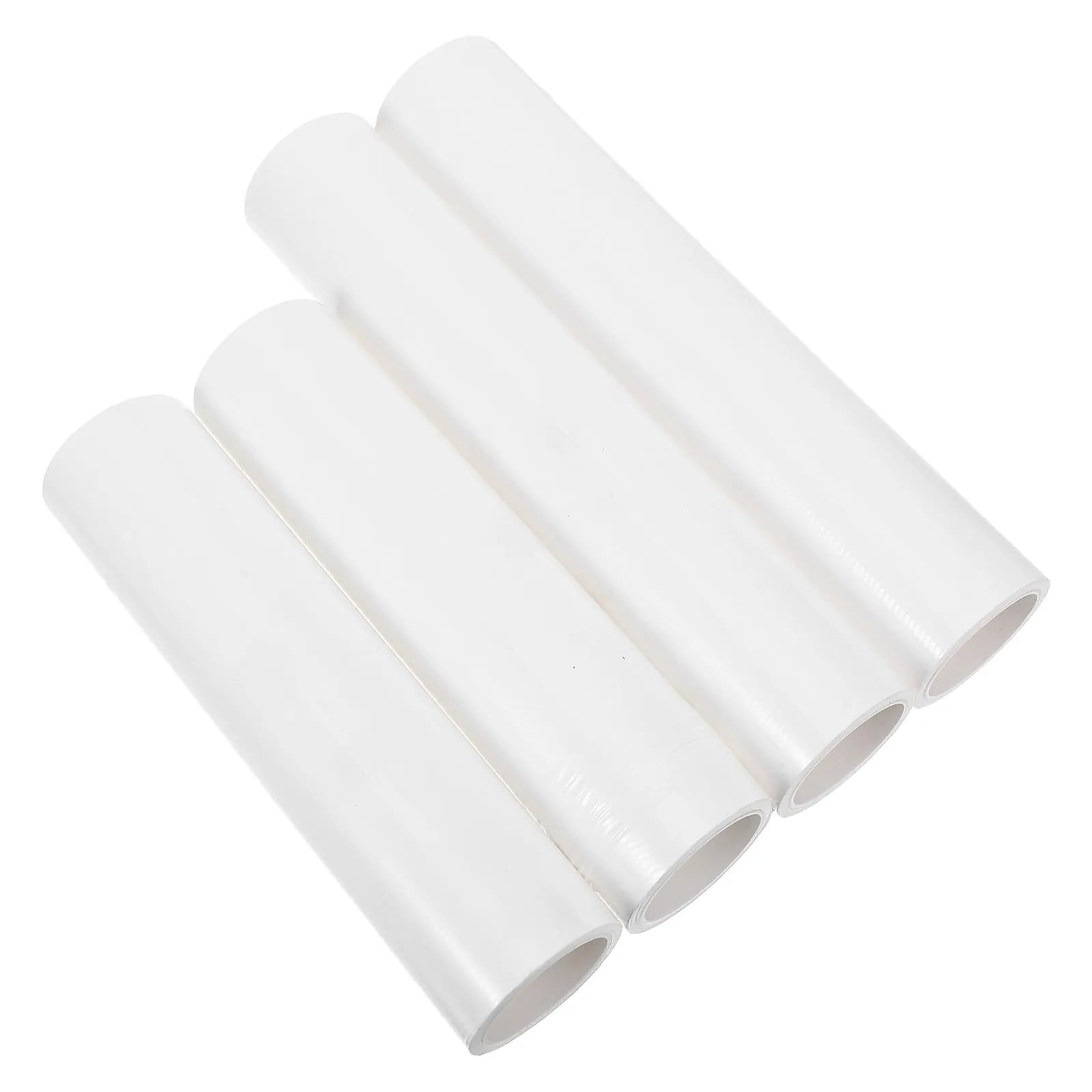 4 Rolls Anti Static Dust Roller Refills Multipurpose Sticky Adhesive Sheets Lint Remover for Clean Room Assembly Line Static