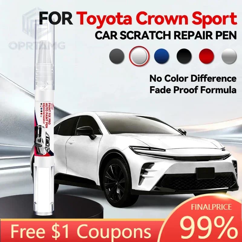 Purpose Vehicle For Toyota Crown Sport Paint Scratch Repair Accessories Black 202 Gray 1G3 White 090 Red 3U5 Blue