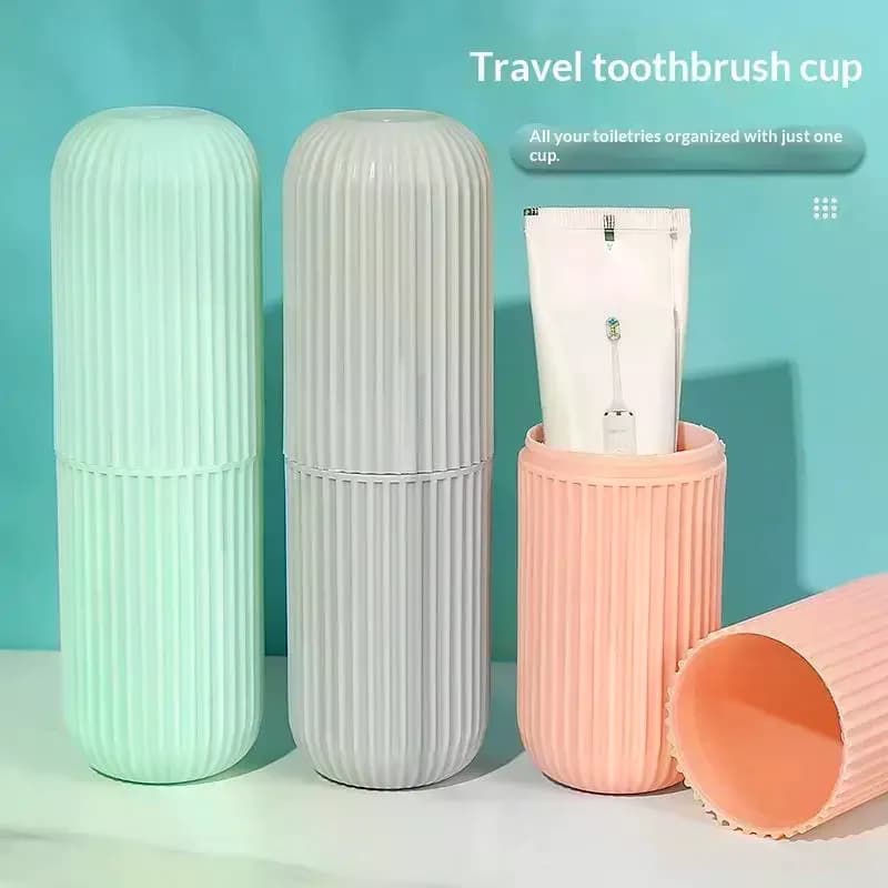 Portable Toothbrush Toothpaste Holder Storage Box For Travel Camping Keeps From Dirt Damage Clean