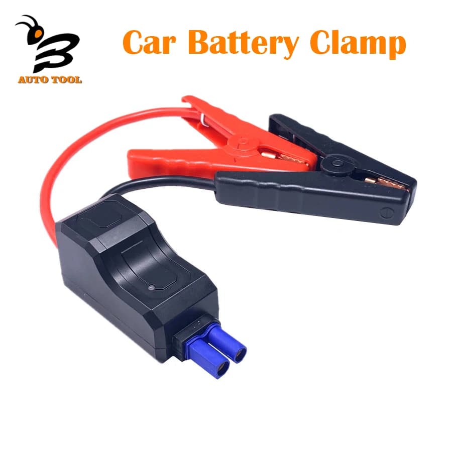 Cavi Booster intelligenti Morsetto per batteria per auto di emergenza automatica Rosso-nero 12,6 V/16,8 V Clip di accensione diretta per accessori per auto di avviamento