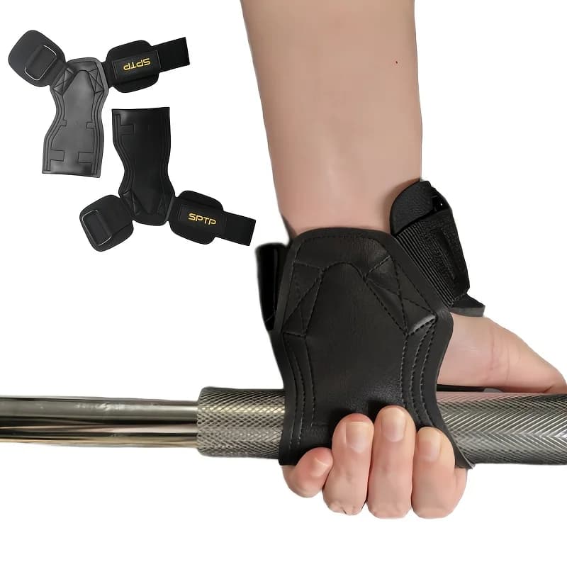 Wristbands for Weight Lifting for Max Grip Brace for Lifting Pvc Weight Lifting Gloves for Heel Pull Up