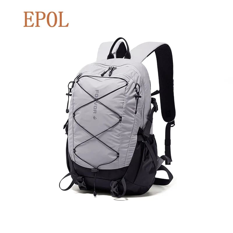 Epol 2026 Women's Large Capacity Backpack Travel School Bag College Students Lightweight Wear-resistant Laptop Backpack 3059-03