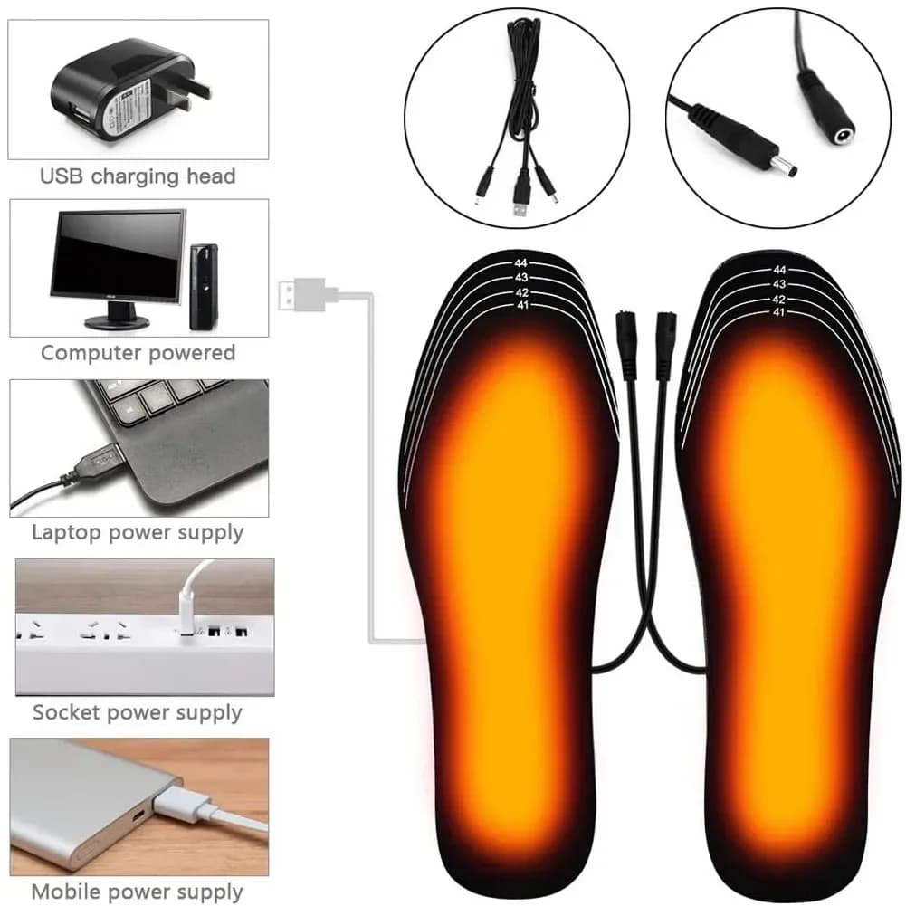 Solette USB heaters for Shoes, Electric Mat Heater for Feet, Winter Scale, Solothurn Heater for Open Sports
