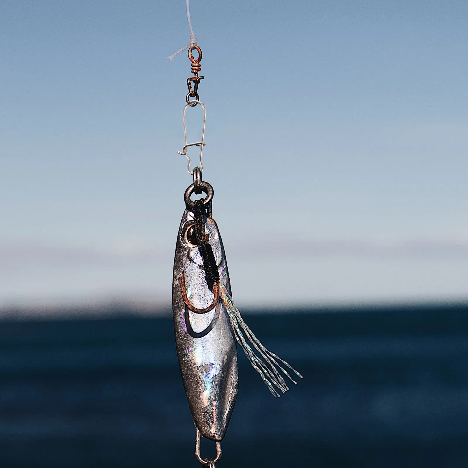 100 Pezzi Connettori a Scatto in Acciaio Inossidabile per la Pesca, Design con Blocco Apribile, Accessori per la Pesca in Acqua Salata e Dolce