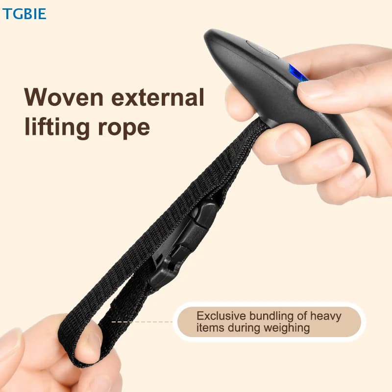 [TL][TL] Bilancia tascabile elettronica da 40 kg/100 g Bilancia per bagagli portatile Bilancia per bagagli digitale da viaggio ad alta precisione